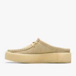 Wallabee Cup Lo Light Maple Women Clogs & Mules|Originals