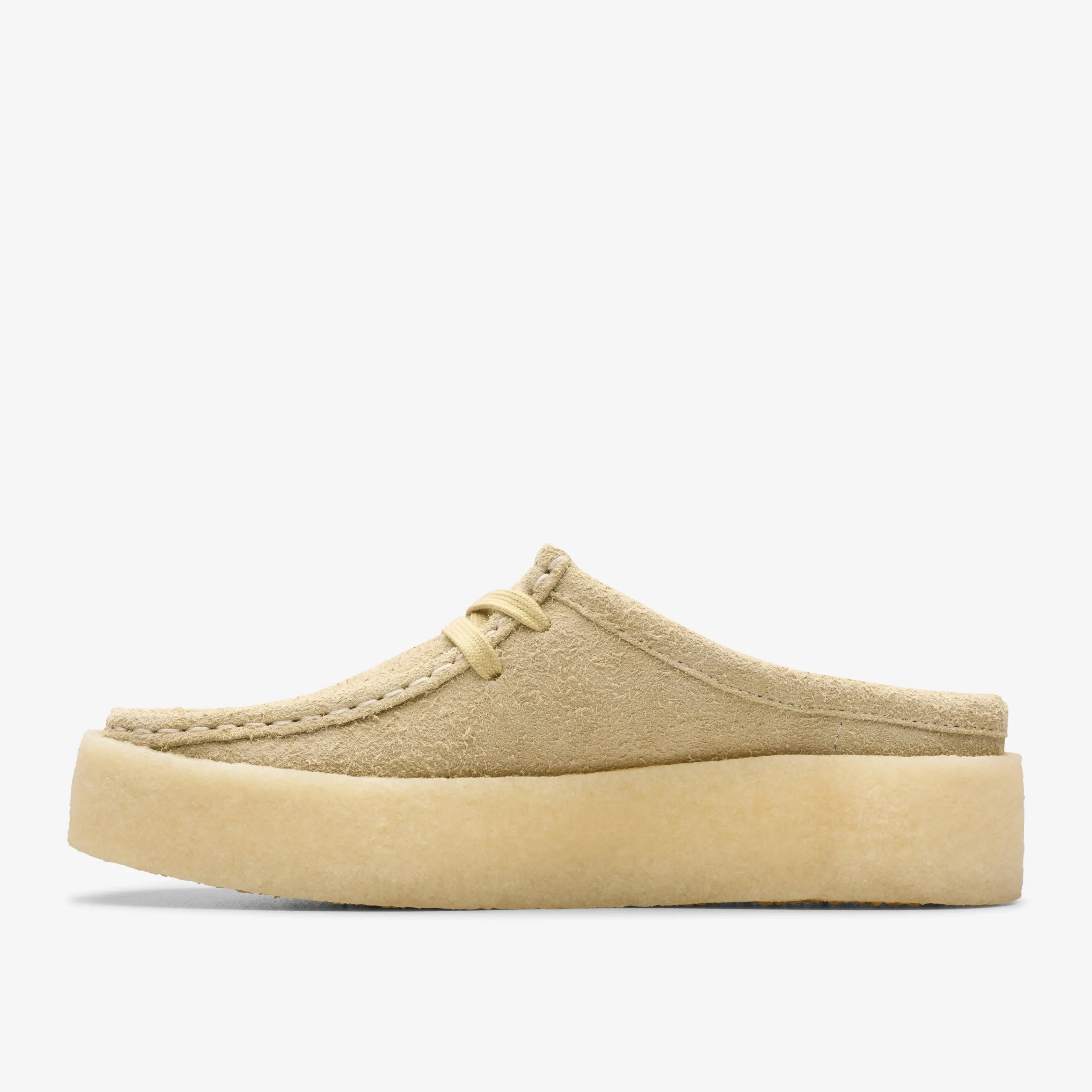 Wallabee Cup Lo Light Maple Women Clogs & Mules|Originals