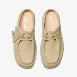 Wallabee Cup Lo Light Maple Women Clogs & Mules|Originals