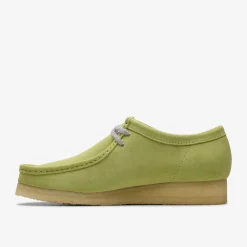 Wallabee Pale Lime Suede Wallabees|Wallabees