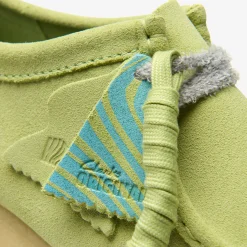 Wallabee Pale Lime Suede Wallabees|Wallabees