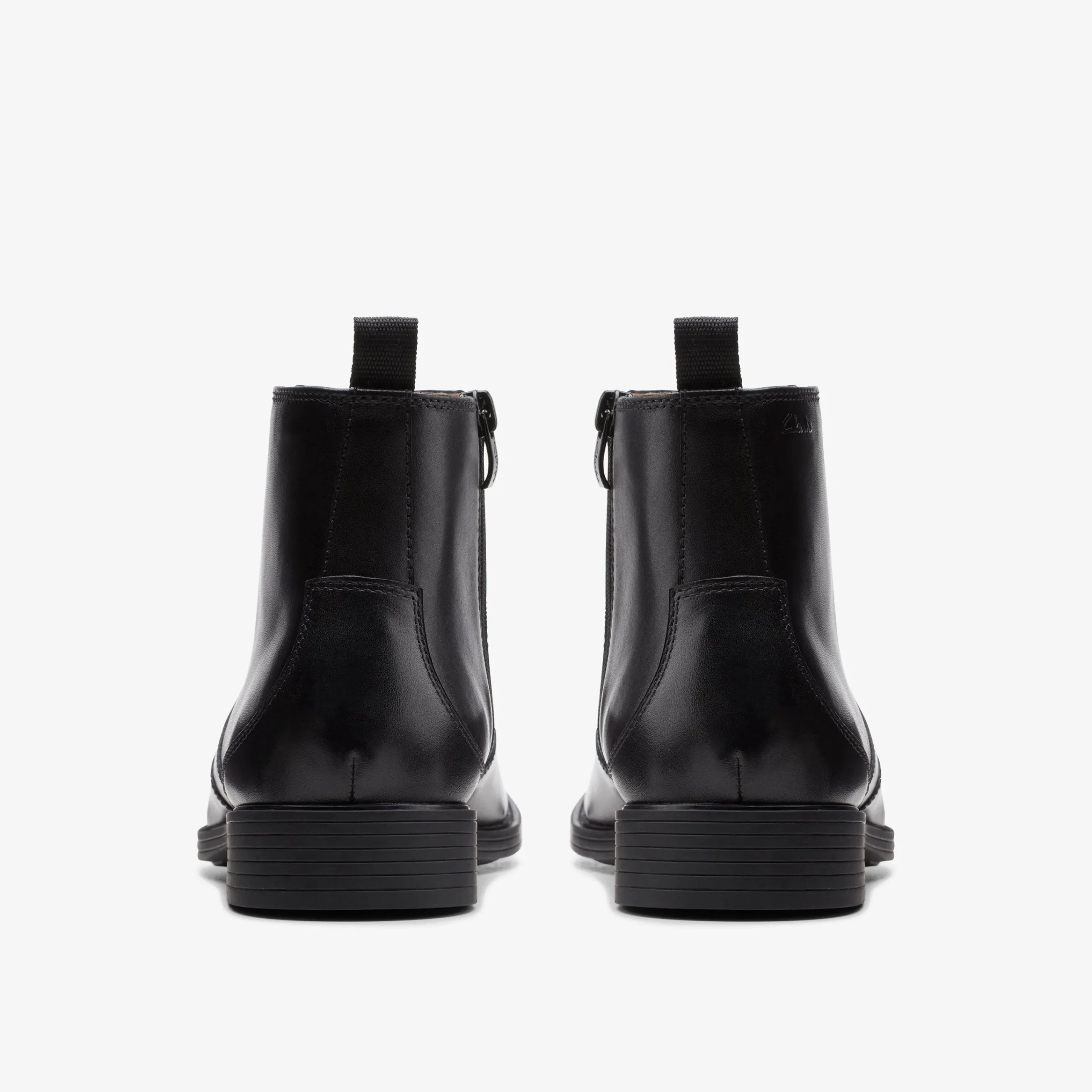 Best Whiddon Zip Black Leather Dress Shoes|Boots